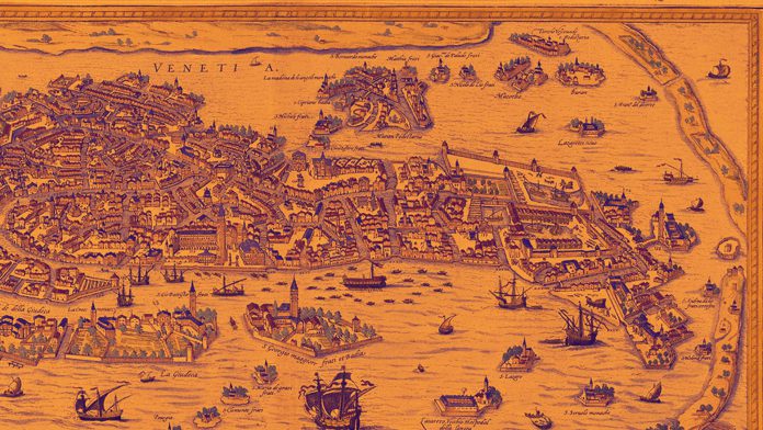 O comércio entre o ocidente e o oriente